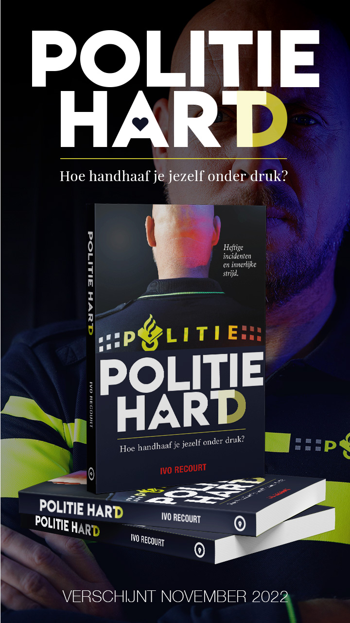 Boek Politiehart Ivo Recourt Uitgeverij Kompas